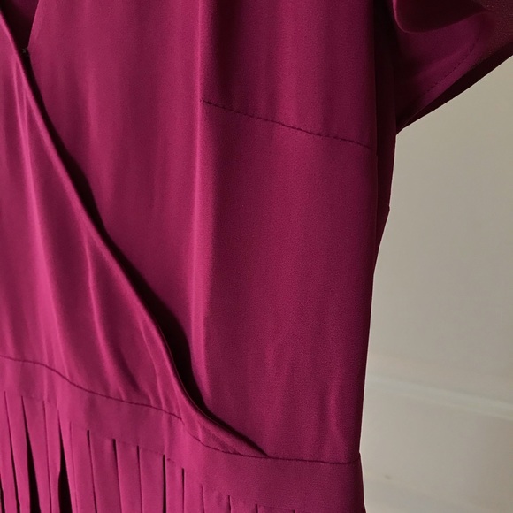 J Crew Factory Raspberry Midi Dress - Picture 3 of 4